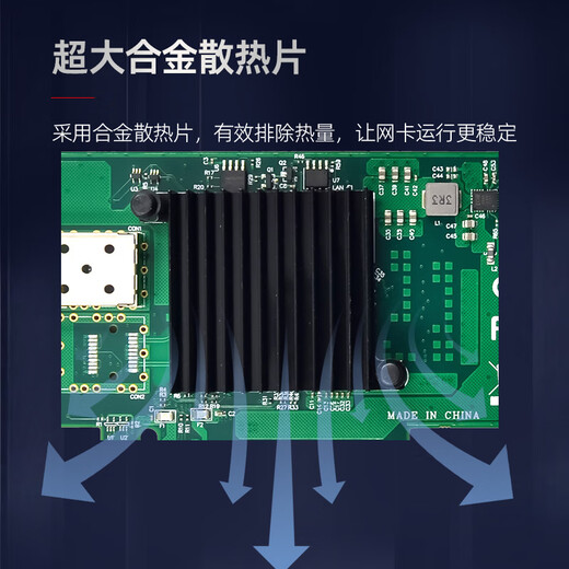 SKN-X520-1SFP+ Tarjeta de red de puerto óptico único 10G Chip Intel X520-DA1 Tarjeta de red de fibra óptica SPF+ de puerto único 10G Adaptador de servidor PCI-E x8