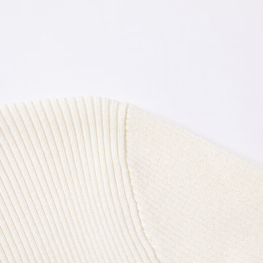 Xiangying New Chinese Style National Style Knitted Sweater Women's 2025 Winter New Stand Collar Button White Bottoming Shirt Inner Top Lubai L 165/88A/110-125Jin Jin is equal to 0.5 kg