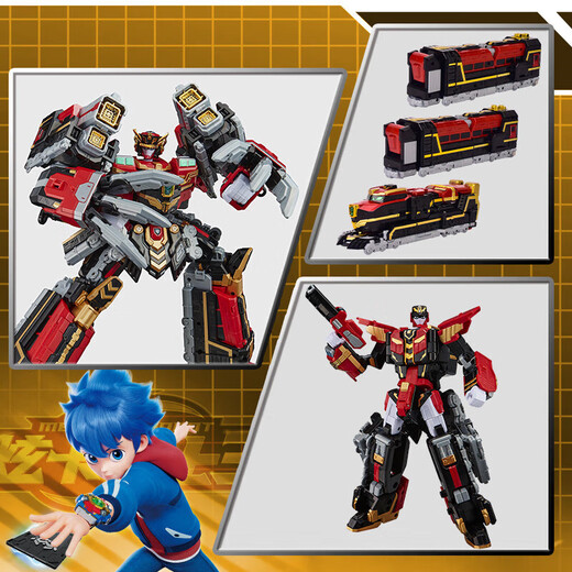 Véritable Card Fighter 3 Saison 3 Robot de transformation Cadeau pour enfant Jouet garçon King Kong Saison 3 Quadruple-Heavy Red Soul King Cinq formes + Armes de cartes assorties