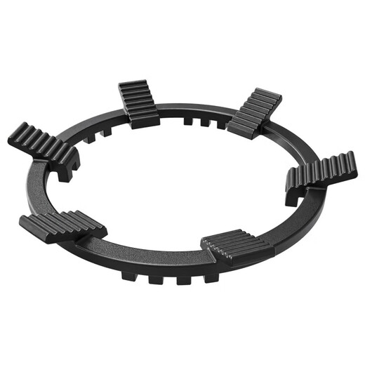 Qiting gas stove bracket thickened cast steel gas stove bracket anti-slip pot holder kitchen stove bench holder four claws five claws universal pointed bottom pot round bottom pot wok small milk pot accessories six teeth upgraded anti-slip reinforced universal model