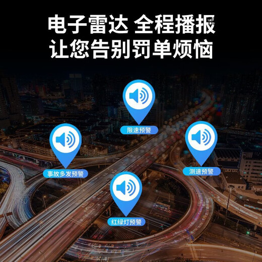 Electronic dog 2025 new head-up display speed measurement voice broadcast Beidou HUD car radar safety warning device