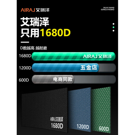 Arrizo Electrician Tool Belt Bag Multifunctional Portable Repair Carpentry Special Bag Mini Large Capacity Strong and Durable 8-Pocket Waist Tool Bag