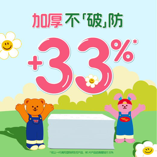 Qingfeng wiggle jointly branded Royal Materia Medica wet toilet paper 80 pieces * 5 packs of 400 pieces, medical certification, with roll paper