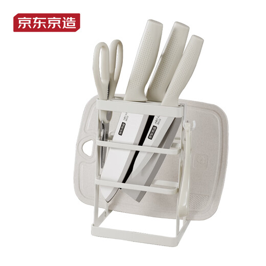 京东京造 巨实用刀具全套 菜刀套装厨房家用水果刀切菜板 7件套