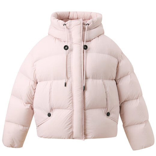 Three-color large size women's clothing 2025 winter new 90 duck down jacket hooded bread jacket fat mm