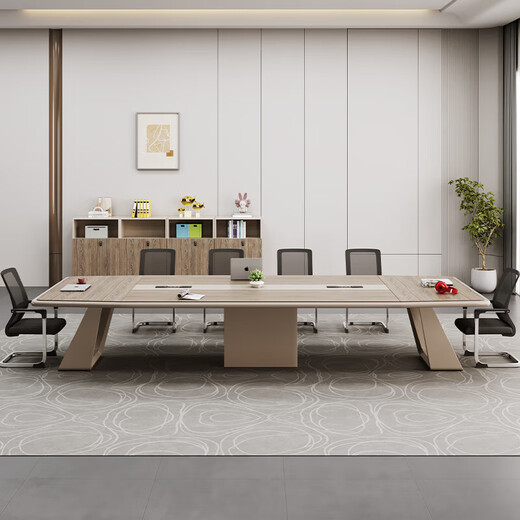 华森棠【大客户专享】定制椭圆桌 2.4*1.2*0.75米