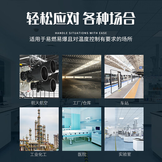 Yingpeng (GYPEX) duct type explosion-proof air conditioner is suitable for hospitals, laboratories, factories, warehouses, aerospace and other explosion-proof duct air conditioners BFKG-12F