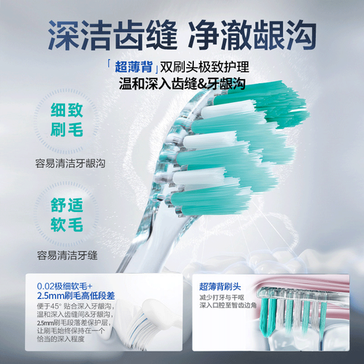 Panasonic DT88-K High-End-Technologie mit zwei aus Japan importierten Motoren, zwei Schallvibrationen, neue elektrische Zahnbürste von Doltz Premium, effizientes Reinigungsgeburtstagsgeschenk für Freund und Freundin