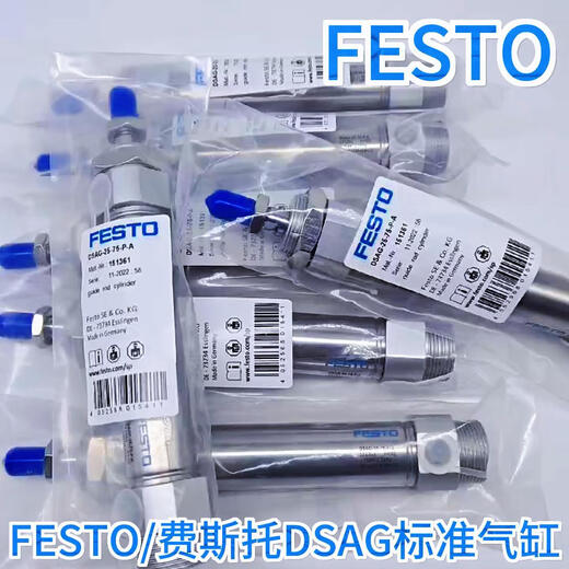 FESTO费斯托圆形针型气缸EG-4/6-5-10-15-20-25-PK-2-3 现货 EG-4-5-PK-2 15885