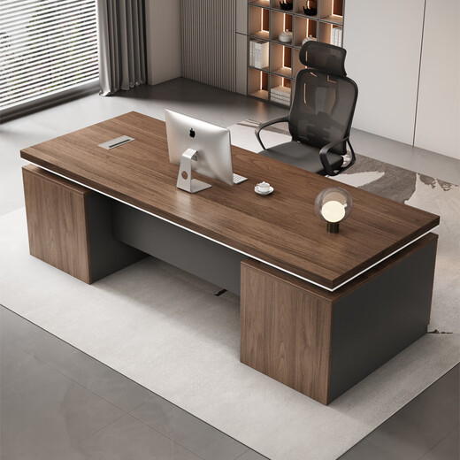Semphia boss desk modern government office manager leadership desk desk and chair combination 1.6 meters table