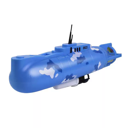 RSRDDY Juguete Submarino eléctrico Juguete de baño para niños Modelo de Barco Control no Remoto Puede Nadar en el Agua Rompecabezas Niño Jugando en el Agua 8822 versión Submarina Recargable batería Recargable + Cargador