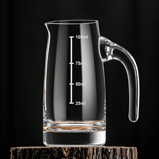 CLITON white wine cup wine dispenser 100ml wine set set of two or two cups wine jug spirit glass storage rack (gift box) bullet cup 10 + wine jug 10 + cup holder