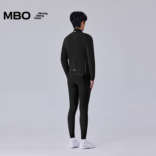 MBO Polartec Alpha Men's Autumn and Winter Dynamic Warm Windproof Cycling Jacket C580 Lightweight Black L