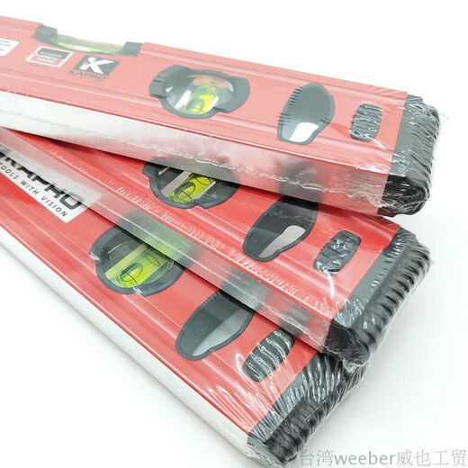 KAPRO Israel Cape Road imported level red high-precision masonry special measuring instrument shock-proof and fall-proof 1200mm 3-bead non-magnetic