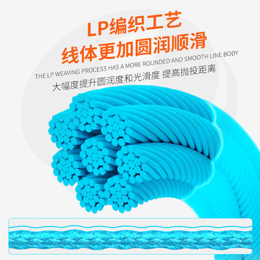 Samba Luya Samba Hongguang PE line Asian special 8-braid ultra-smooth long-range main line black wear-resistant powerful horse fish line genuine 100 meters Samba Hongguang PE 38 years more professional No. 1.5