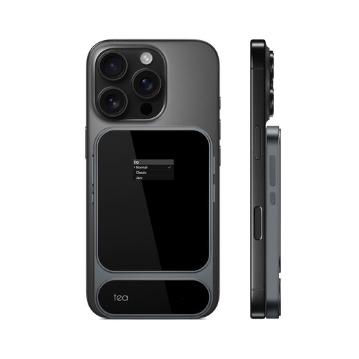 Khadas Tea Pro Ultra Portable Decoding Headphone Amplifier Magnetic Slim Suitable for iPhone and Android Wireless Hi-Fi Audio Amplifier 4.4/3.5mm Gray Tea Pro,C2L