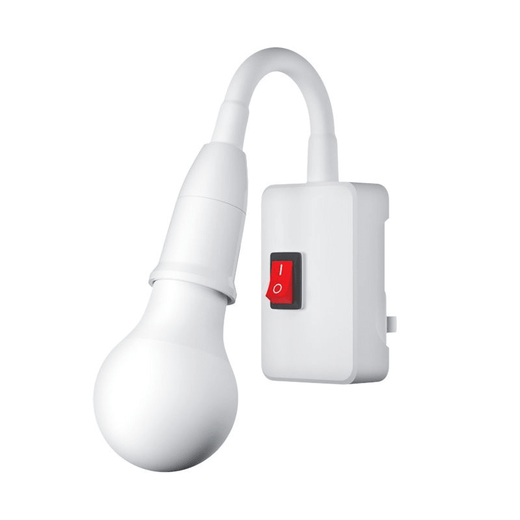 Bull pure sound direct plug LED ultra-bright household socket lamp with switch household energy-saving table lamp bedroom bedside lamp wall lamp plug-in small universal two-plug + 5 watt light bulb