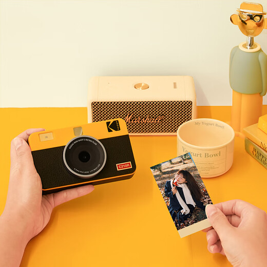 KODAK MiniShot2 Retro instant camera, photo and print all in one, one-time imaging camera, retro, mobile phone photo printing, holiday wedding and birthday gift