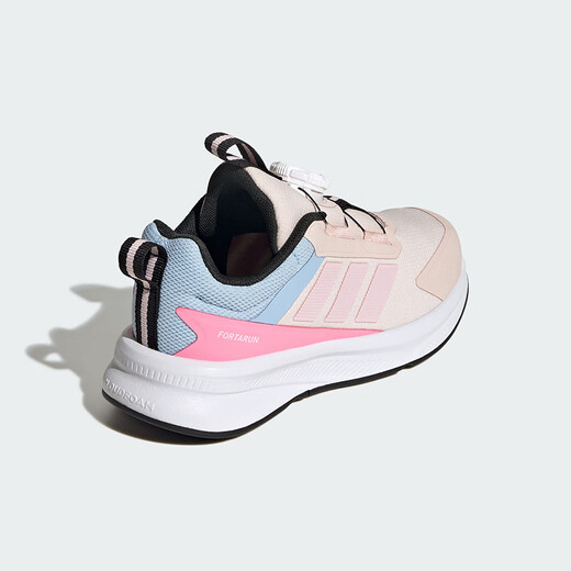 Adidas children's shoes 25 autumn and winter girls' sports shoes FortaRun 4.0 small and big children's knob running shoes HP3588