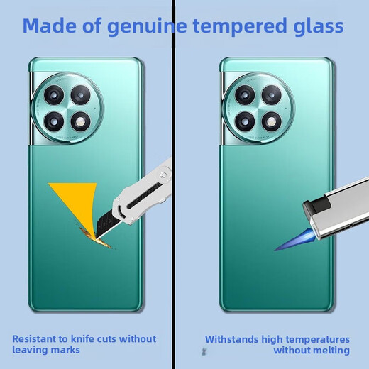 Original suitable for OnePlus ACE2PRO glass back cover 1+Ace2Pro mobile phone back shell battery cover shell back screen Aurora green shell/glass material back cover OnePlus OnePlus AC