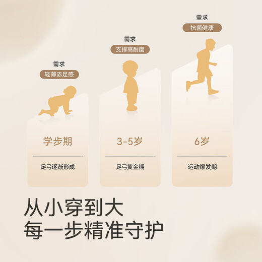 Ying's YEEHOO toddler stable shoes, children's casual shoes, moral training shoes, girls' autumn and winter shoes, boys' fashionable and versatile outdoor shoes, apricot brown 26, recommended foot length 15.5-16.0cm