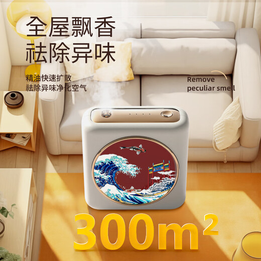 LZJV new smart fragrance machine automatic fragrance machine rechargeable diffuser indoor shopping mall aromatherapy machine cold fragrance device Starry Sky Fantasy British Pear and Freesia-Fashion Edition