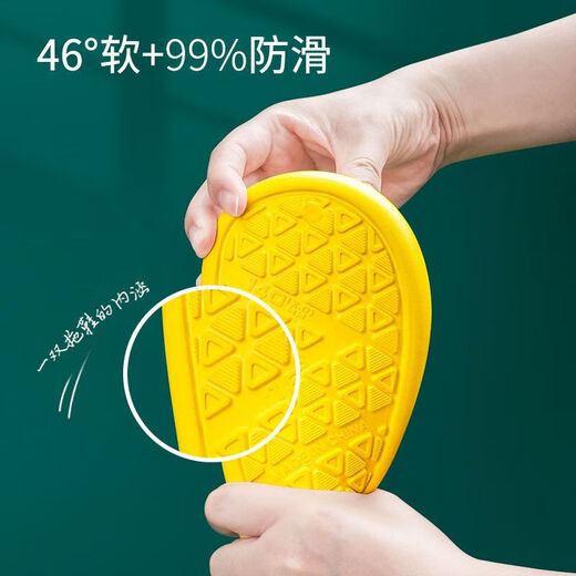 Babudou children's cotton shoes, non-slip and waterproof, indoor winter plus velvet, boys' and girls' household heel cotton slippers, upgraded version of beige heel, 16.5 cm inner length, size 170 suitable for feet 15.5cm long