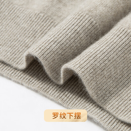 Rich 100% cashmere winter men's half turtleneck pure cashmere sweater men's thickened warm sweater base sweater