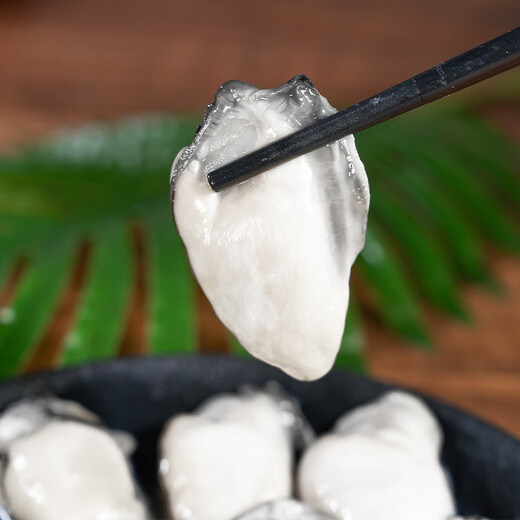 Youmuguan Frozen oyster meat Freshly shucked oyster meat Sea oyster roe Fresh seafood and aquatic products New Year’s gift Large size without processing Oyster meat (net weight) 2Jin Jin is equal to 0.5 kg