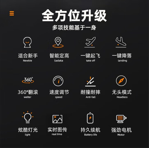 Jingdong Express E88 drone high-definition professional aerial photography with built-in display screen aerial photography quadcopter high-definition aerial photography remote control aircraft portable folding drone-smart version 8000 mid-range mobile phone remote control dual-camera optical flow hover freefly three-power