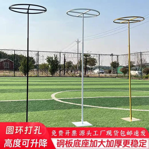 Fantasy wedding props, iron wire curtain, ring frame, wedding crystal bead curtain frame, round tassel frame, guide bracket, supports customization of various sizes