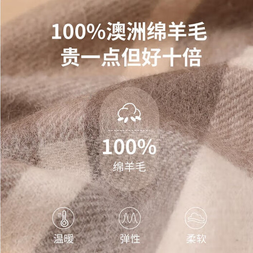 Jules Scarf Women's 2025 Autumn and Winter New Women's Wool Scarf Birthday New Year Gift for Girls, Wife and Elders