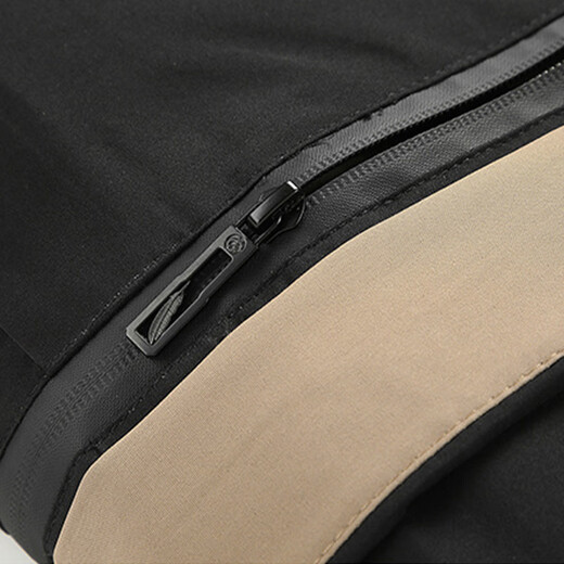 Playboy Cotton Clothes Men's Winter Cotton Clothes Removable Hat Windproof Long Sleeve Warm Thickened Jacket Khaki 2XL