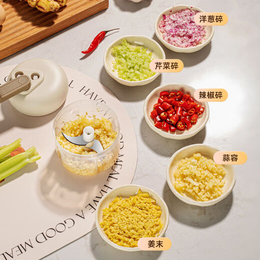 Kaooseen garlic masher, garlic masher, garlic masher, garlic masher, garlic masher, garlic masher, manual garlic masher, small/large size, two-pack, three-speed adjustable