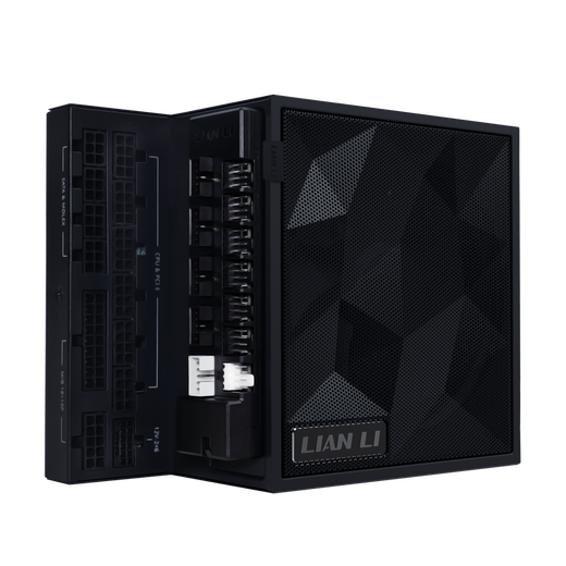 LIANLI L217 mid-tower desktop gaming case comes standard with 5 fans/supports EATX motherboard/supports back plug/dual switches 217 black + gold medal power supply 1200W