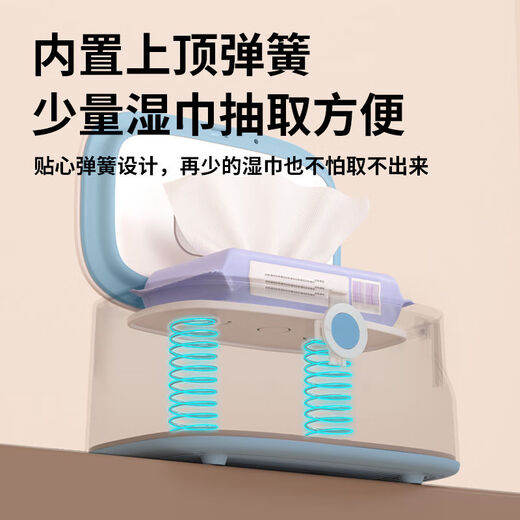Miaopule Wet Tissue Heater Constant Temperature Portable Baby Wet Tissue Insulation Box Heater Household Wet Tissue Heating Box All-Day Intelligent Constant Temperature 3-level Adjustment Wet Tissue Heater