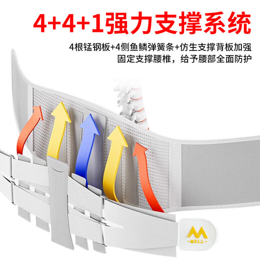 Bamailer belt support for lumbar disc herniation and lumbar muscle strain medical steel plate to protect lumbar vertebrae waist support belt for men and women special for long periods of sitting