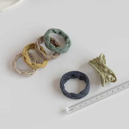 Midele cuff tightening cuff cuffs women's cuff buttons shirt pull holder control sleeve length armband armband armband hair tie wavy 6-piece set brand customization