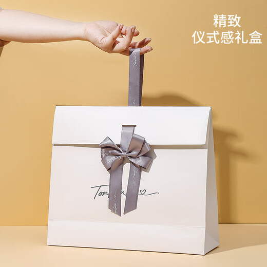 Tangshi pure wool scarf girls versatile scarf annual party practical high-end New Year's Valentine's Day gift girlfriend gift box