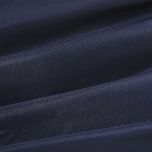 博柏利（BURBERRY）纯色系带双排扣长袖风衣男款深蓝色 S