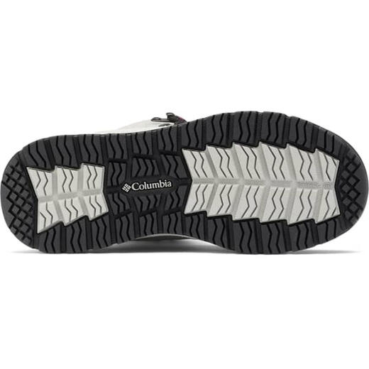 哥伦比亚（Columbia）女士雪地靴防水保暖防滑户外靴高筒系带滑雪靴 Grey 36