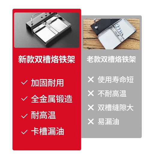 Zhizhou electric soldering iron, soldering iron stand bracket, high temperature resistant artifact, multifunctional rosin set accessories, auxiliary workbench, double grid shelf + high temperature sponge + rosin