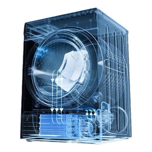 Lele 15% national subsidy drum washing machine, first-class energy-efficiency inverter, fully automatic ultra-thin energy-saving, water-saving household large-capacity high-end washing and drying all-in-one machine 10KG moonlight white door-to-door installation + variable frequency motor + washing and drying integrated drum