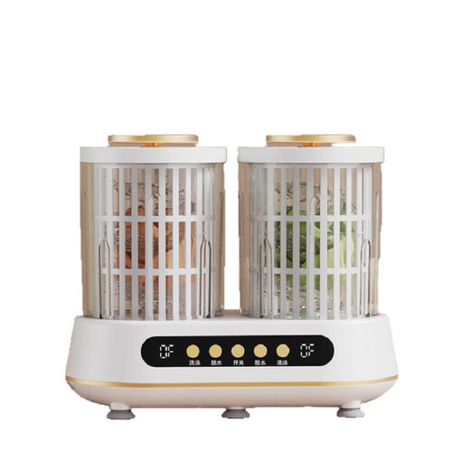 Xiaomi Baby Series Plug-in Washing Machine Mini Laundry Cup Double Bucket Mode Underwear Automatic Portable Sock Washing No Installation Girly Pink Washing and Stripping Integrated