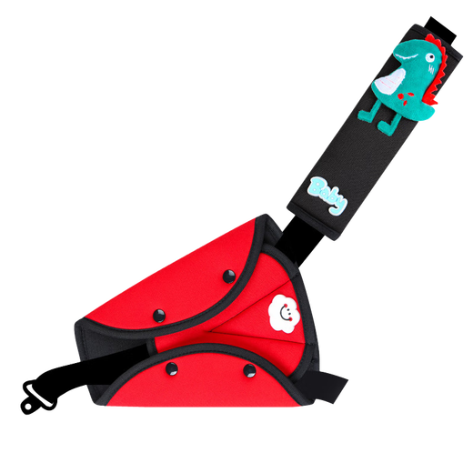 极护时刻汽车儿童安全带固定器防勒脖护肩套装车用宝宝护肚神器限位器通用