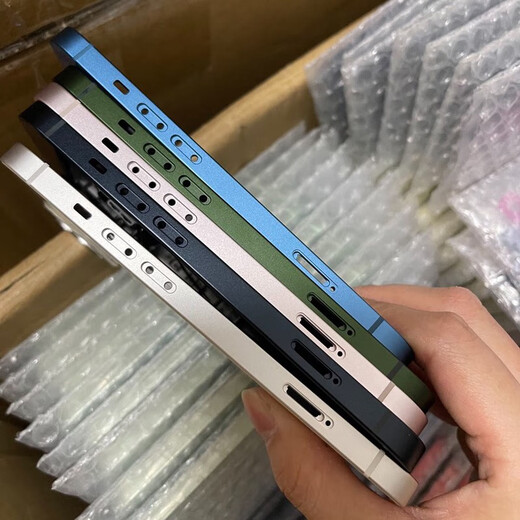 Z is suitable for Apple 13Promax original disassembled back cover assembly 13pro Apple 13 mid-frame back cover assembly disassembled back shell black 90% new/free side key card holder iPhone13Pro