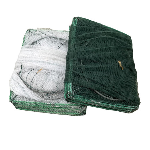 Shrimp cage fishing net, fish net, lobster net, thickened fishing cage, fish cage, shrimp net, river shrimp net, eel, loach and lobster net, high-quality 1 meter, 6 sections, 4-door eel cage