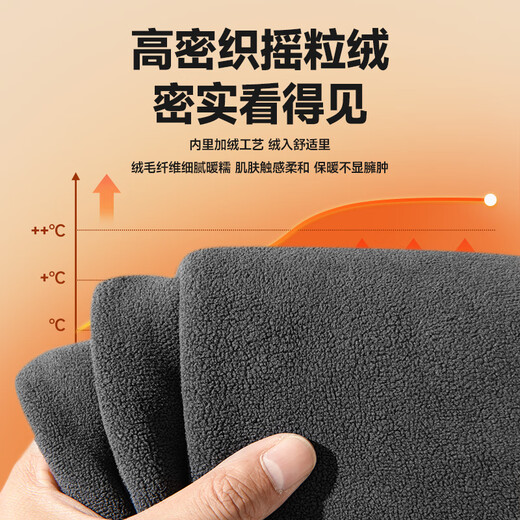 Pull back youth casual pants men's winter fleece polar fleece straight pants thick and warm high-quality men's sports pants olive green (blue maple pants logo) S /165 (weight 85-100Jin Jin equals 0.5 kg)