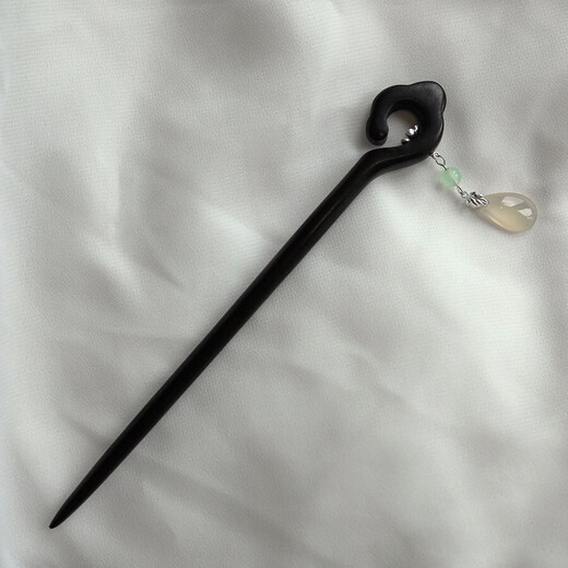 Nianfu wood hairpin, new Chinese style Qixi Festival hairpin, lily of the valley step, tassel hairpin, Mid-Autumn Festival gift for girls, Yunge Yushui gift box