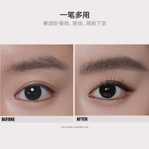 Judydoll Fine Plastic Automatic Eyebrow Pencil Wild Eyebrow Waterproof, Sweatproof, Long-lasting and Does Not Fade Christmas Gift 02 Gray Brown